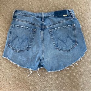 MOTHER Denim Tomcat denim shorts